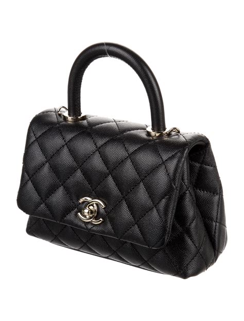 chanel coco kelley handle mini|chanel coco handbag price uk.